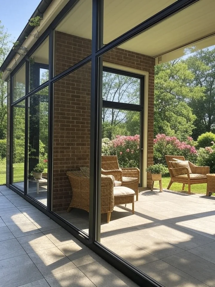 Terrasafdekking / overkapping — resultaat