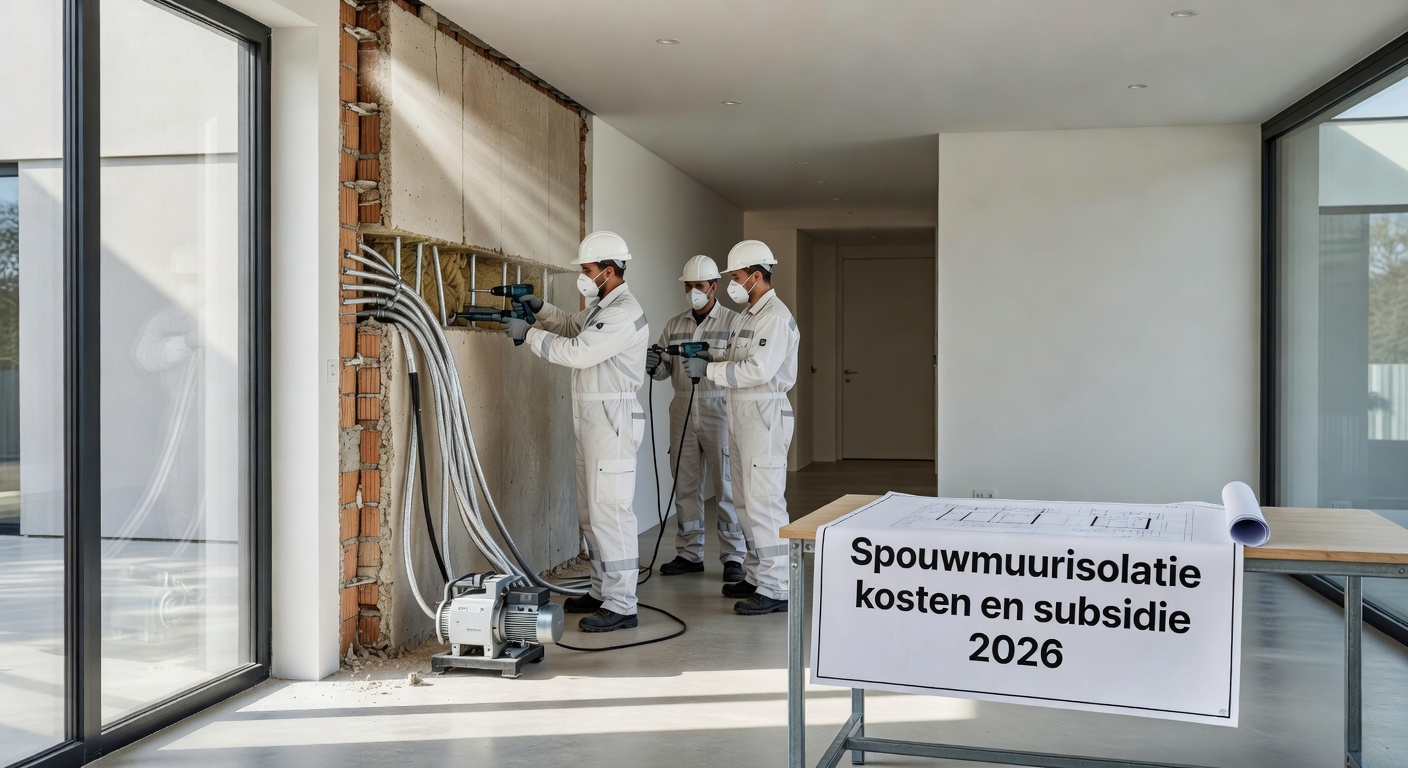 Spouwmuurisolatie kosten en subsidie 2026