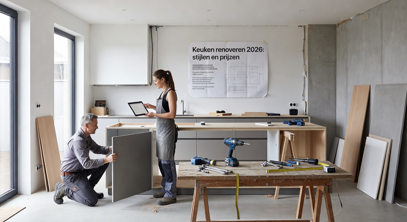 Keuken renoveren 2026: stijlen en prijzen